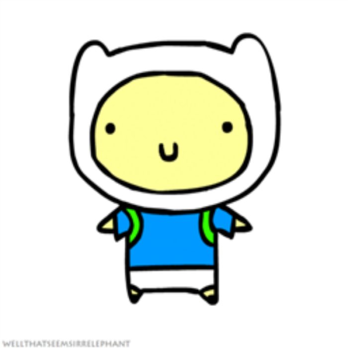 Finn the Human drawing Roblox decal