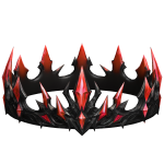 (CODE= 2282 ) Sharpest Dark Crimson Crown