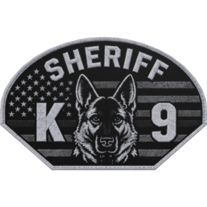 BLF™ Patch - Generic Sheriff K9 [LEFT]