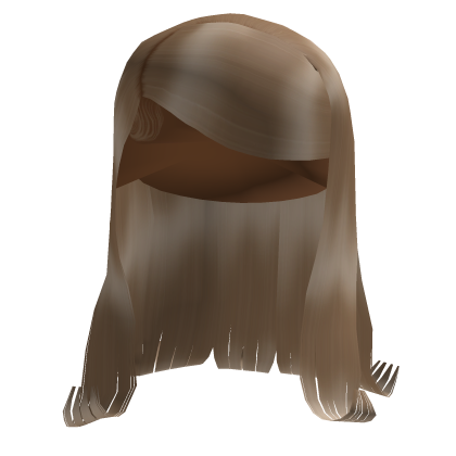 Blonde Layered Long Hair w/ Side-Swept Bangs