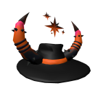 Orange Starlight Fedora