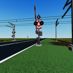 Romanian crossing icon