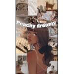 Dreamy peachy