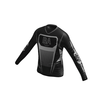BBY$ Black Motocross Jersey - Destroy Lonely