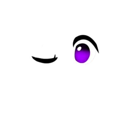 Purple Low Wink Roblox decal