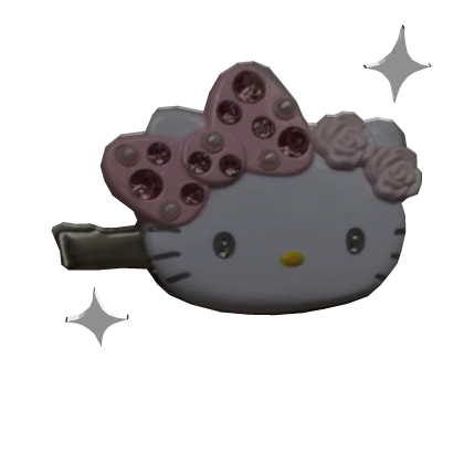 Y2K Sanrio Hello Kitty Hairclip Roblox item