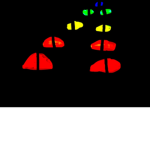 Rainbow eye