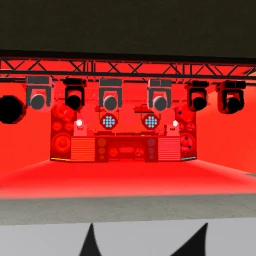 Garage party set icon