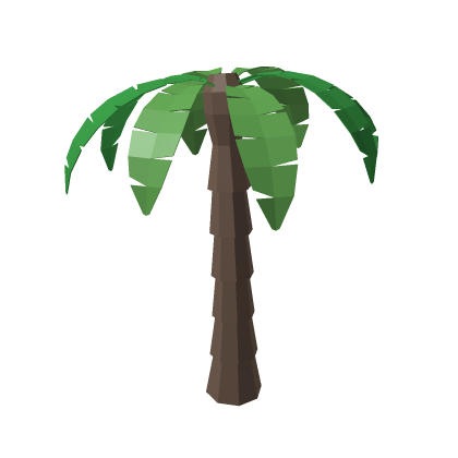 Low Poly Palm Tree