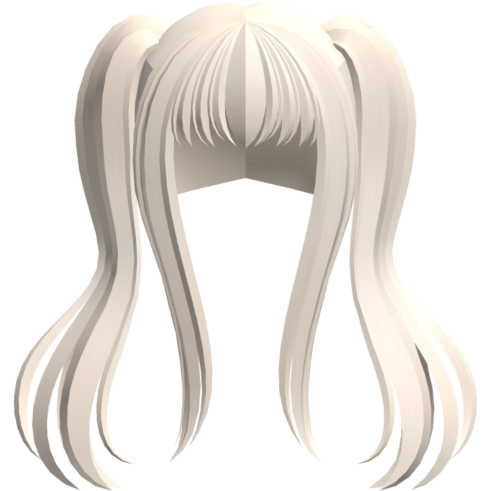 🐾 big long wispy anime pigtails moe blonde