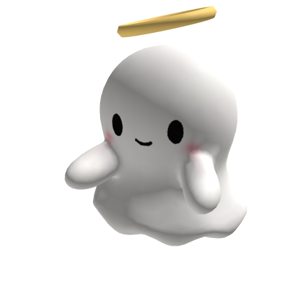 Cute Angel Ghost with Halo ✨👻