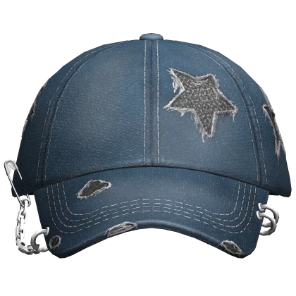 Cap Jeans Thrifted Pierced Washed Grunge 2000s Y2K | Roblox Item