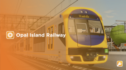 Kolejka na Opal Island - Alpha