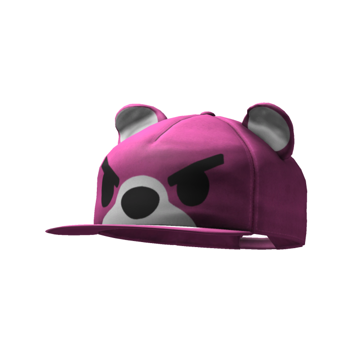 Bear cap pink