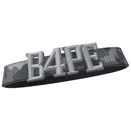Grey Diamond B4PE Belt Headband Roblox item render