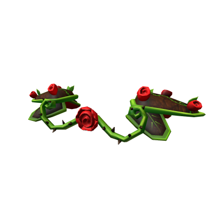Crimson Bloom Pauldrons