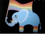 #Elephant love for life