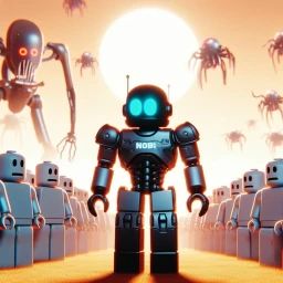 Noob roblox  Robot invasion story icon