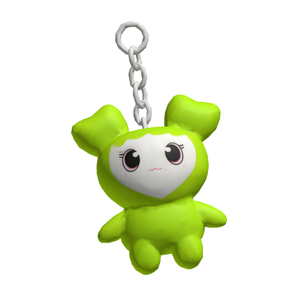 Green Alien Buddy Keychain