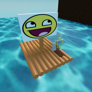Build & Ride a Raft OR SKATEBOARD to VIP (Classic)