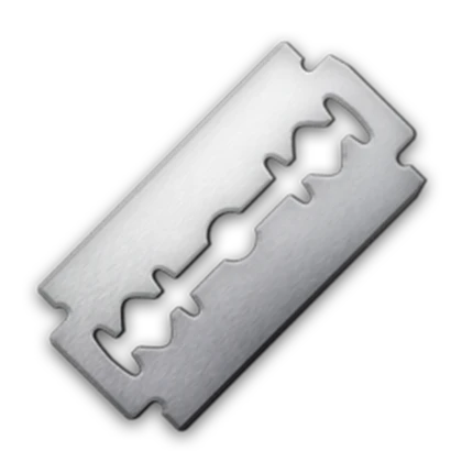 huge razor blades Roblox group icon