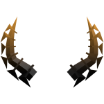Gold-Black Horns