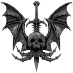 Gothic Skull Back Accesory
