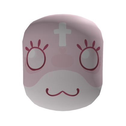 Marshmallow's Face (Pink) - Mewgenics