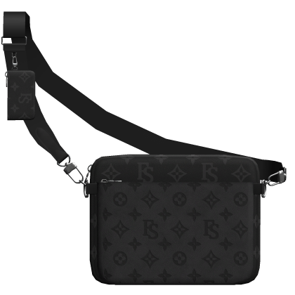 Black Designer Crossbody Bag thumbnail