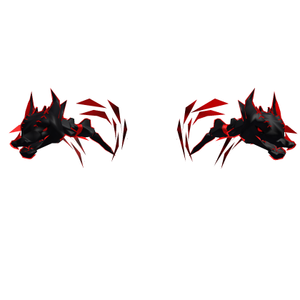 Red Cartoony Dragon Aura