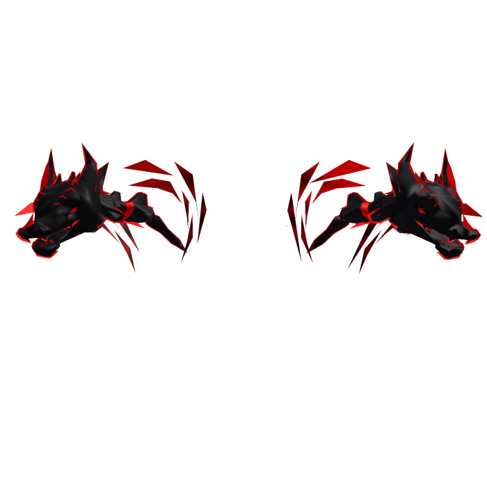 Red Cartoony Dragon Aura