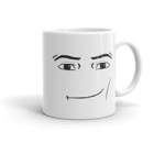 Man face room