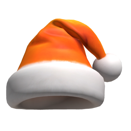 Orange Santa Hat