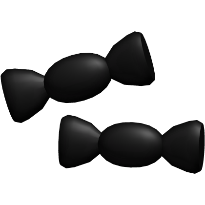🧁 sweet candy tweencore doll hairclips black