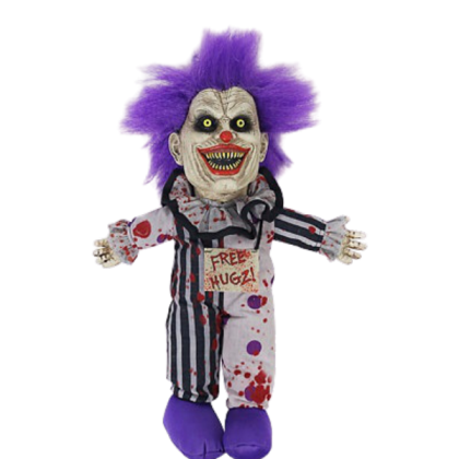 Creepy clown doll Spirit Halloween Roblox decal
