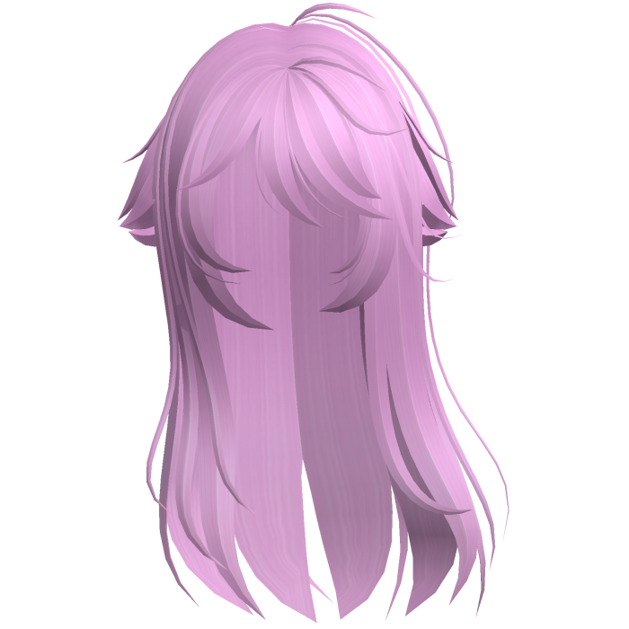 Light Pink Shy Moe Cat Girl Windy Whispy Hair