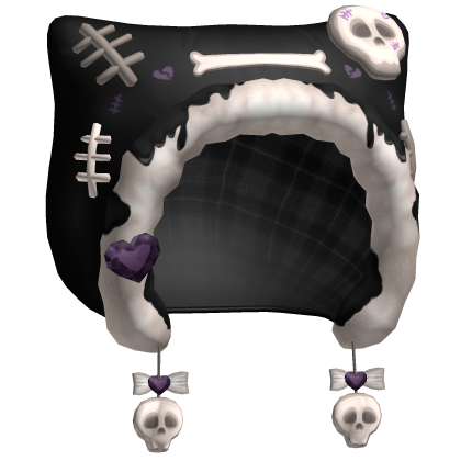 Halloween Skull Hood