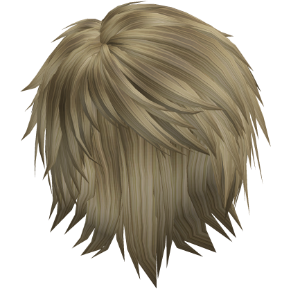 blonde emo hair