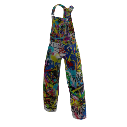 Colorful Dungarees Graffiti Street ART thumbnail