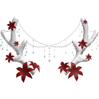 Ethereal Christmas Fairy Fawn Antlers w/ Jewels