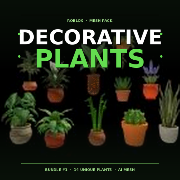 Decorative Plants Bundle #1 preview 1