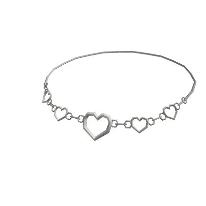 Heart Chain Grunge Necklace Roblox item
