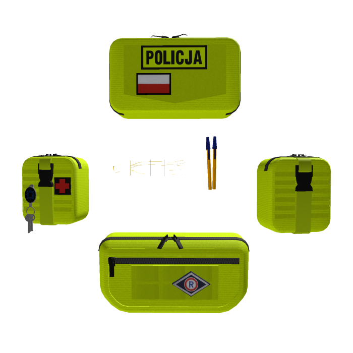 Polish Police Traffic Plate Carrier Addon 2