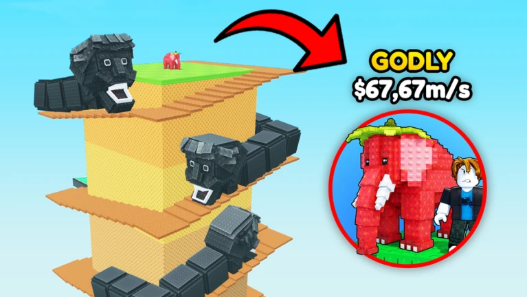 Climb Worm Tower for Brainrots