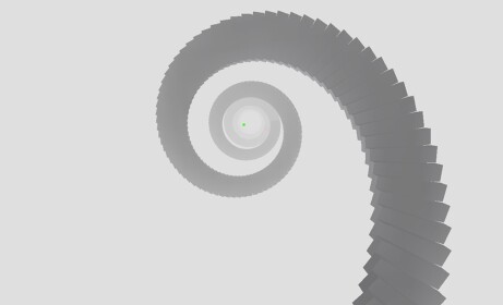 Difficult staircase