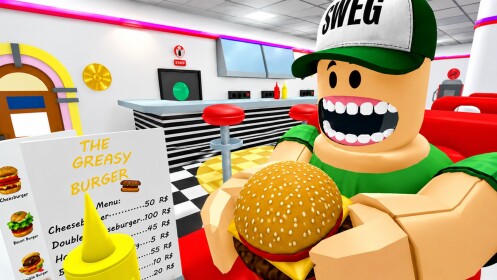BURGER SHOP ESCAPE! (Obby)