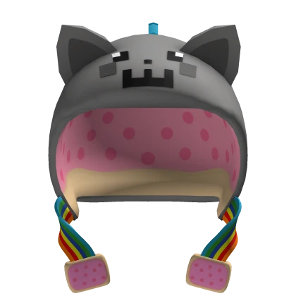 ROROHA ロロハ　ニャンニャ Nyan Cat Rainbow Hood | Roblox Item - Rolimon's