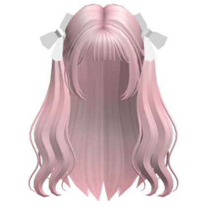 Pink hair Roblox decal