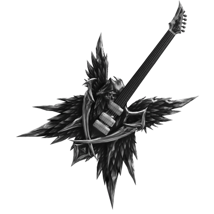 Big Monochrome Fallen Angels Guitar