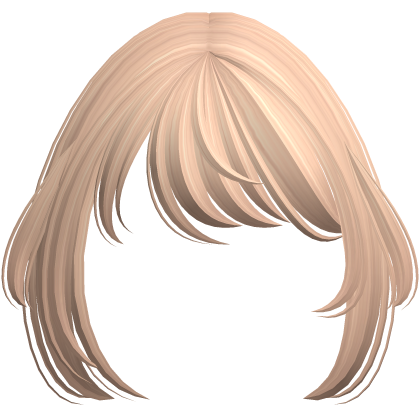 Kawaii Cat Ears Bangs (Blonde) Roblox item